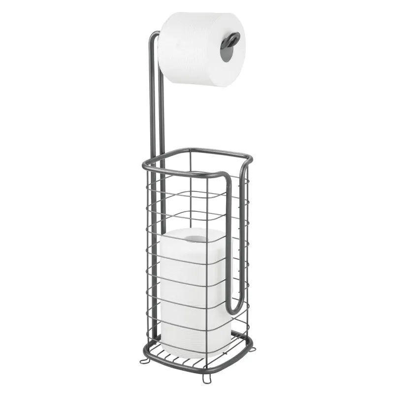Mdesign Freestanding Toilet Paper Holder