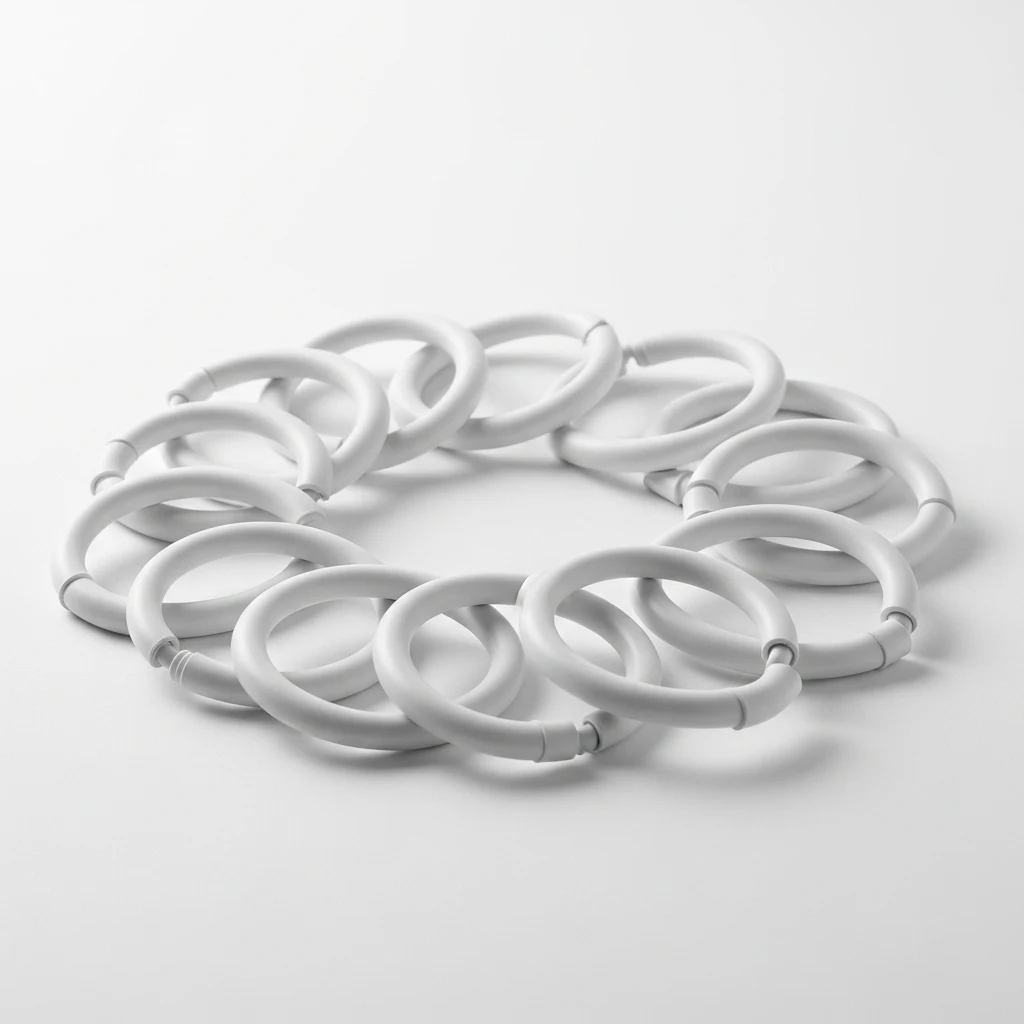 Umbra Flex Shower Curtain Rings image 3